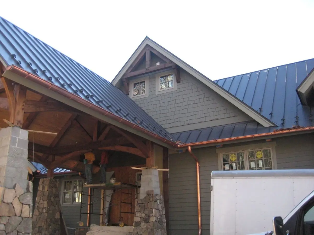 Craftsman Roofing team delivering quality roofing work in Brickton